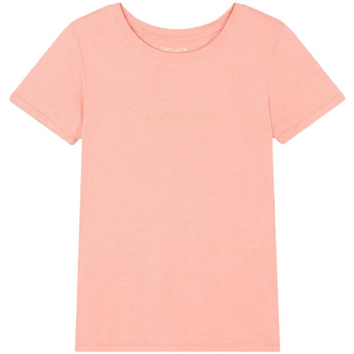 Kleidung Mädchen T-Shirts & Poloshirts Teddy Smith 51006687D Rosa
