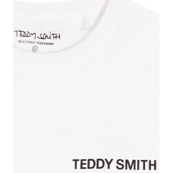 Kleidung Jungen T-Shirts & Poloshirts Teddy Smith 61007170D Weiss
