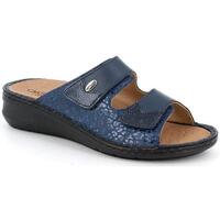 Schuhe Damen Pantoffel Grunland DSG-CE0256 Blau
