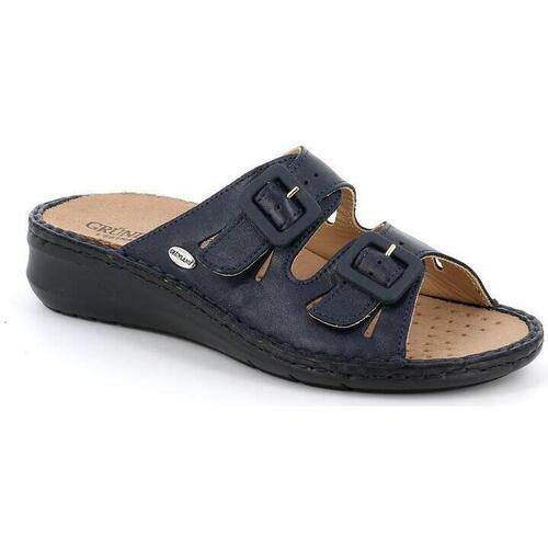 Schuhe Damen Pantoffel Grunland DSG-CE0255 Blau