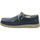 Schuhe Herren Slipper Hey Dude Shoes Schnuerschuhe WALLY BRAIDED HD40003-4NM BLUE NIGHT Blau