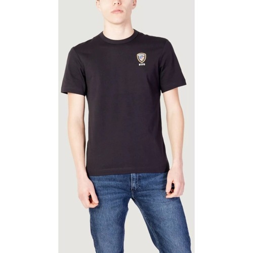 Kleidung Herren T-Shirts & Poloshirts Blauer 23SBLUH02097 Schwarz