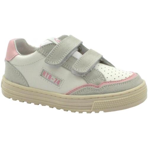 Schuhe Kinder Sneaker Low Naturino NAT-E23-17513-WP-b Weiss