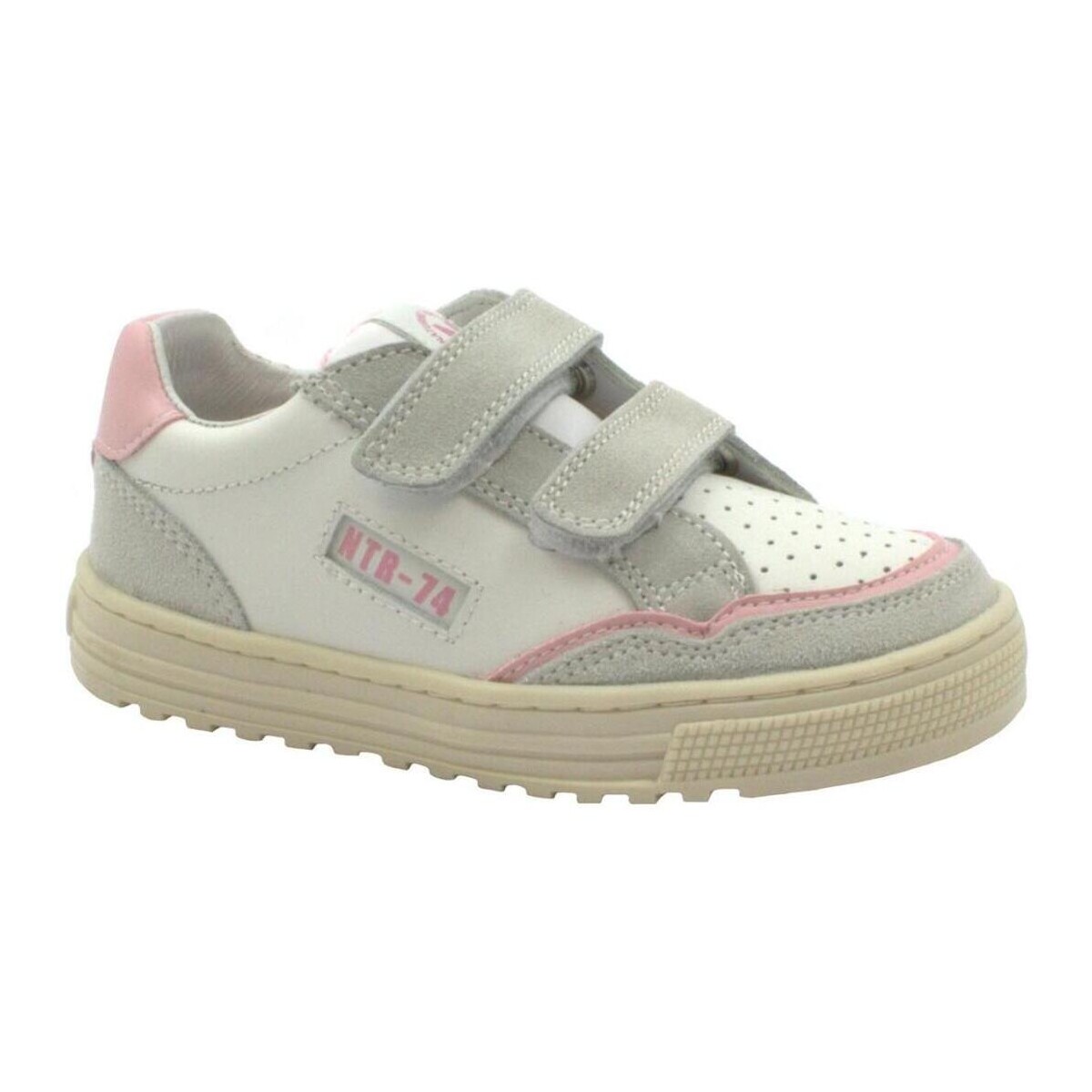 Schuhe Kinder Sneaker Low Naturino NAT-E23-17513-WP-b Weiss