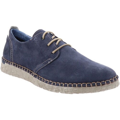 Schuhe Herren Slipper Valleverde VV-20951 Blau