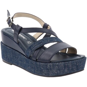 Schuhe Damen Sandalen / Sandaletten Valleverde VV-32430 Blau