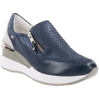 Schuhe Damen Sneaker Valleverde VV-36285 Blau