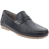Schuhe Herren Slipper Valleverde VV-36950 Blau