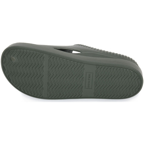 Hunter LINEN IN OUT BLOOM FOAM CLOG Grün