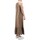 Kleidung Damen Maxikleider Replay Kleid aus reinem Leinen Beige