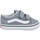 Schuhe Kinder Sneaker Vans Old Skool V Velours Toile Enfant Tradewinds Grau