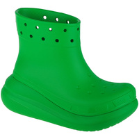Schuhe Damen Gummistiefel Crocs Classic Crush Rain Boot Grün