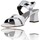 Schuhe Damen Sandalen / Sandaletten Plumers Sandalias con Tacón para Mujer de Plumers 3715 Weiss