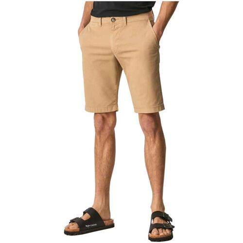 Kleidung Herren Shorts / Bermudas Pepe jeans  Beige