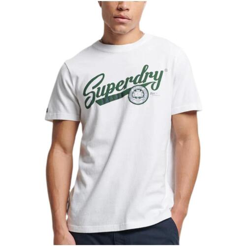 Kleidung Herren T-Shirts Superdry  Weiss