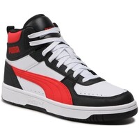 Schuhe Herren Sneaker High Puma Rebound Joy Rot, Weiß, Schwarz