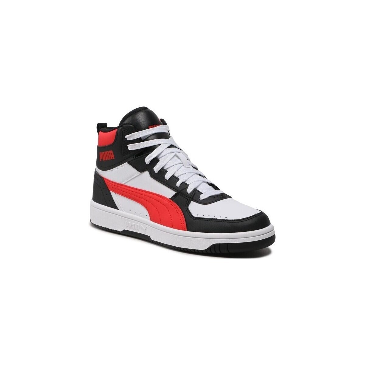 Schuhe Herren Sneaker High Puma Rebound Joy Rot, Schwarz, Weiß