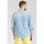 Kleidung Herren Langärmelige Hemden Le Temps des Cerises Hemd aus denim JUANITO Blau