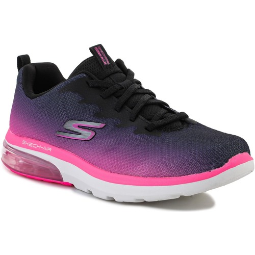 Schuhe Damen Fitness / Training Skechers GO WALK AIR 2.0 QUICK BREEZE 124348-BKHP Multicolor