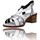 Schuhe Damen Sandalen / Sandaletten Plumers Sandalias con Tacón para Mujer de Plumers 3657 Weiss