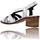 Schuhe Damen Sandalen / Sandaletten Plumers Sandalias con Tacón para Mujer de Plumers 3657 Weiss