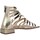 Schuhe Damen Sandalen / Sandaletten Hersuade S23608 Sandalen Frau Gold Gold