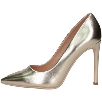 Schuhe Damen Sandalen / Sandaletten Francescomilano 010-01G Pumps Frau Gold A10 01a Platinum Gold