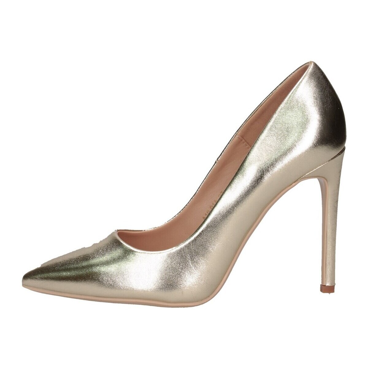 Schuhe Damen Sandalen / Sandaletten Francescomilano 010-01G Pumps Frau Gold A10 01a Platinum Gold