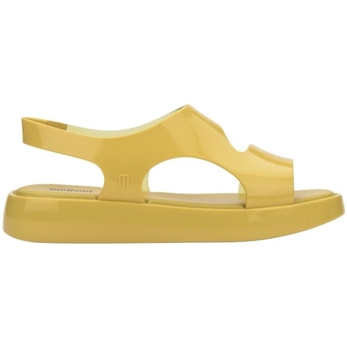 Schuhe Damen Sandalen / Sandaletten Melissa Franny Platform - Yellow Gelb
