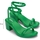Schuhe Damen Sandalen / Sandaletten Melissa Shiny Heel II AD - Green Grün