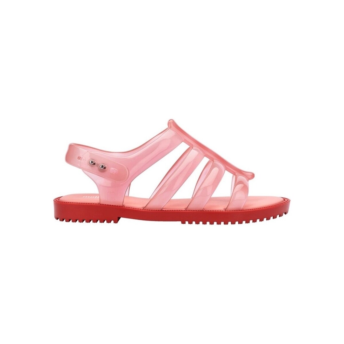 Schuhe Damen Sandalen / Sandaletten Melissa Flox Bubble AD - Red/Pink Rosa