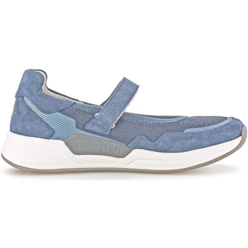 Schuhe Damen Sneaker Gabor 26.952.26 Blau