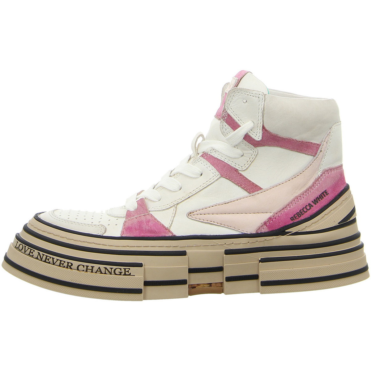 Schuhe Damen Sneaker Rebecca White Suede lavanda W16-2A.V2 Other
