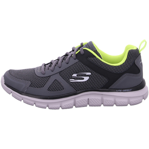 Schuhe Herren Sneaker Skechers Sportschuhe Training 52630 CCLM Grau