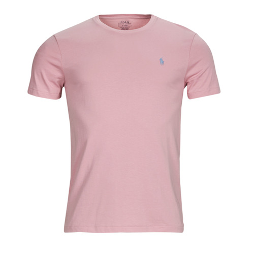Kleidung Herren T-Shirts Polo Ralph Lauren T-SHIRT AJUSTE EN COTON Rosa