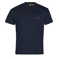 Kleidung Herren T-Shirts Polo Ralph Lauren T-SHIRT AJUSTE EN COTON Marine / Tinte