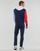 Kleidung Herren Sweatshirts Polo Ralph Lauren SWEATSHIRT CAPUCHE COLORBLOCK BEAR BRODé Marine / Rot / Blau / Weiss