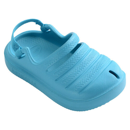 Schuhe Kinder Pantoletten / Clogs Havaianas BABY CLOG II Blau