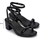 Schuhe Damen Sandalen / Sandaletten Melissa Shiny Heel II AD - Black Schwarz