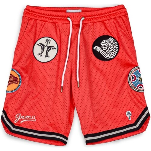 Kleidung Herren Shorts / Bermudas Grimey  Rot
