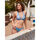 Kleidung Damen Bikini Ober- und Unterteile Lisca Bikini-Strümpfe mit Bindebändern Queensland Violett