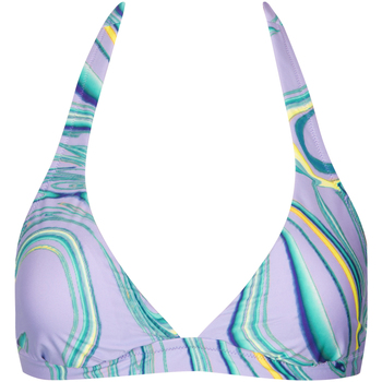 Kleidung Damen Bikini Ober- und Unterteile Lisca Triangel-Badeanzug-Top vorgeformt ohne Bügel Queensland Violett
