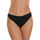 Kleidung Damen Bikini Ober- und Unterteile Lisca Brasilianische Bikinistrümpfe mit niedriger Taille Palma Schwarz