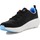 Schuhe Damen Sneaker Low Skechers Go Run Elevate-Double Time 128334-BKMT Schwarz