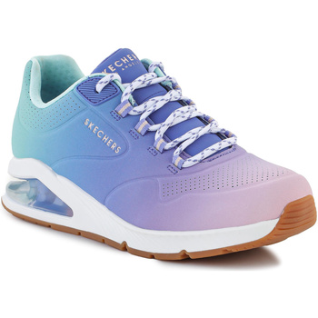 Schuhe Damen Sneaker Low Skechers Uno 2 Color Waves 155628-BLMT Multicolor
