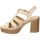 Schuhe Damen Sandalen / Sandaletten MTNG 53384 Beige