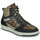 Schuhe Herren Sneaker High Pantofola d'Oro BAVENO UOMO HIGH Schwarz / Kaki