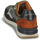 Schuhe Herren Sneaker Low Pantofola d'Oro TREVISO RUNNER UOMO LOW Schwarz / Braun / Kaki