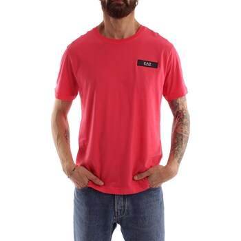Kleidung Herren T-Shirts Emporio Armani EA7 3RPT29 Rosa