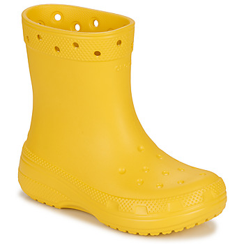 Schuhe Kinder Gummistiefel Crocs Classic Boot K Gelb